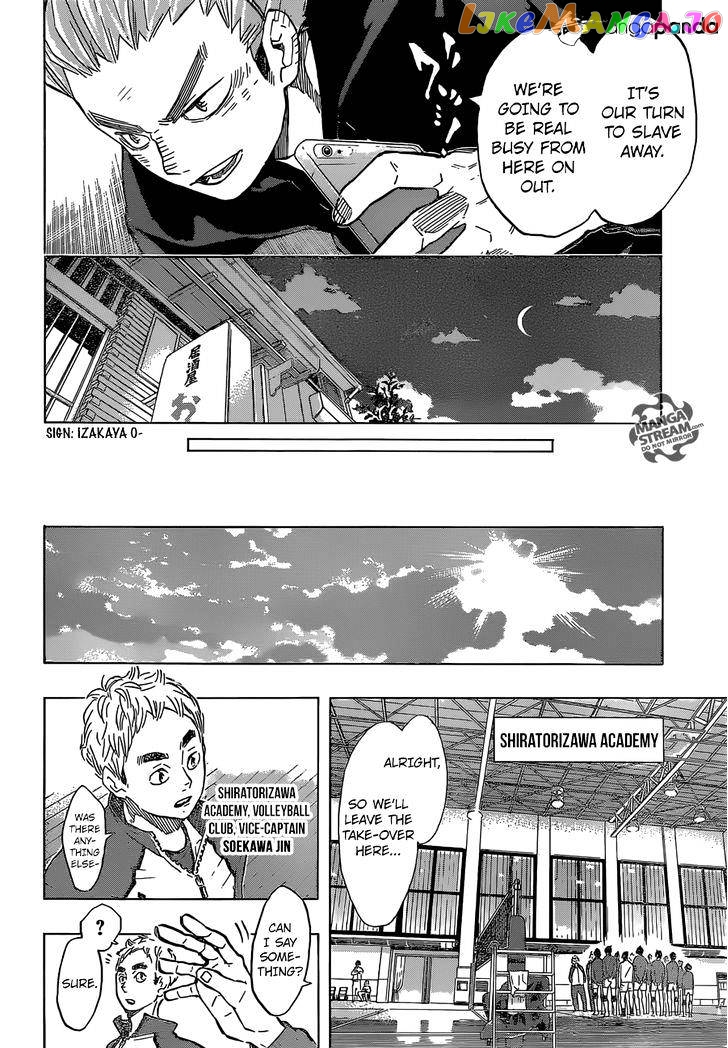 Haikyuu!!, Chapter 190 image 05